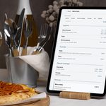 menu restaurant tablette